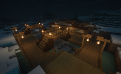 Morska Train Station built, not yet operational.